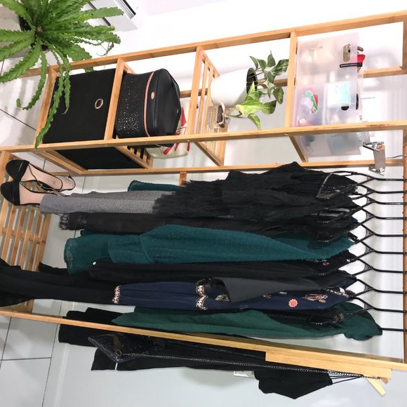 TopShop Satin and Mesh onepiece jumpsuit - Picture 2 of 6